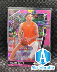 2020 Panini Prizm Killian Hayes Pink Cracked Ice RC Detroit Pistons #52